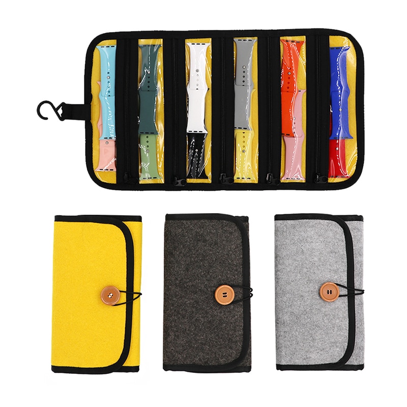 Reise Hängen Uhr Veranstalter Uhr Band Kasten Uhr Gurt Organizer für Apfel Uhr fallen Uhr Kasten Tasche Uhr Band Lagerung tasche