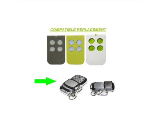 The remote for MT4,MT4G,MT4V garage door moovo replacement remote control 433.92mhz