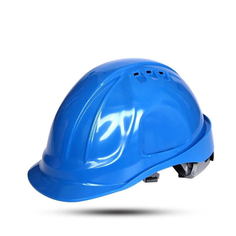 Veiligheid Helm Abs Beveiliging Werk Cap Bouw Helmen Anti-Statische Anti-Shock Beschermende Harde Hoed: blue