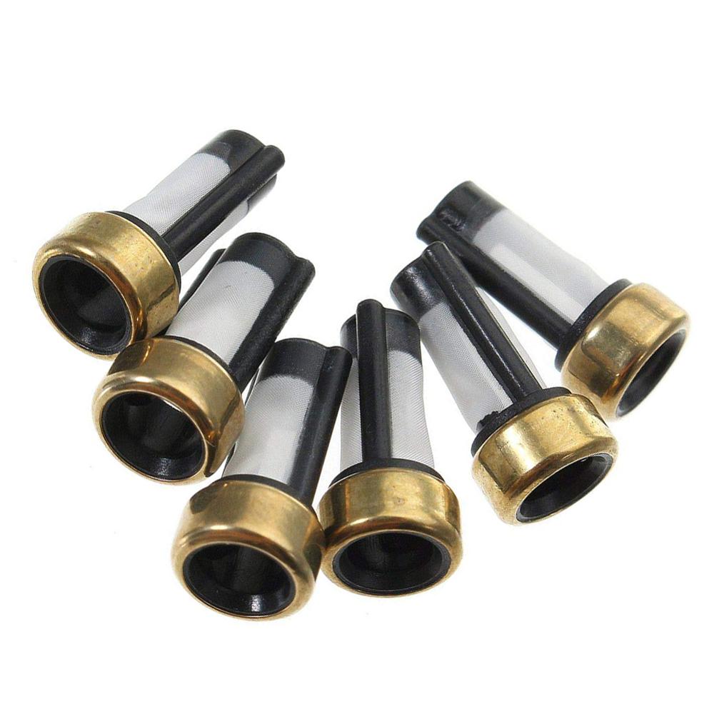 20PCS Universal Auto fuel injector micro filter Case12*6*3mm basket fuel injector filter for bosch injectors Fuel Inject Parts