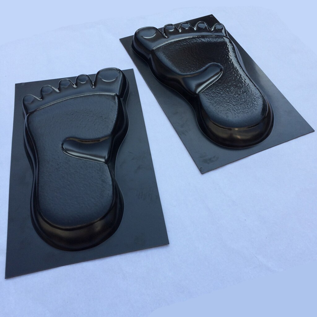 Footprint Stepping Stone Mold Concrete Cement Mould ABS Garden Path DIY