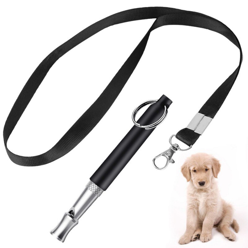 Sifflet de chien à ultrasons pour arrêter le barouage | Lanière de dressage d'animaux de compagnie, ensemble fournitures d'entraînement de chiens