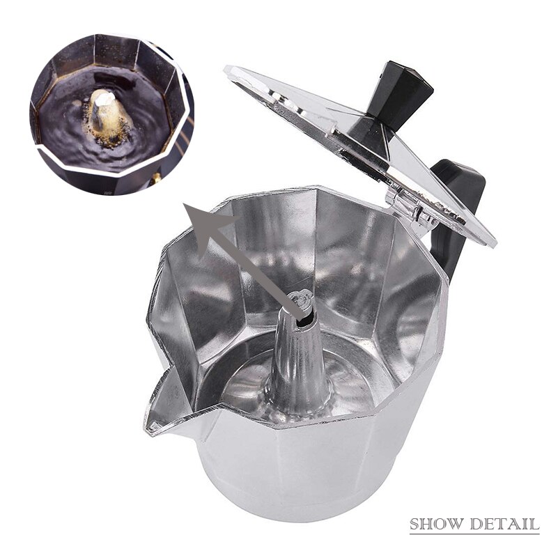 Coffee Maker Italian Moka Espresso Coffee Maker Machine Aluminum Stove Top percolator Mocha Espresso Percolator Pot Coffee Maker