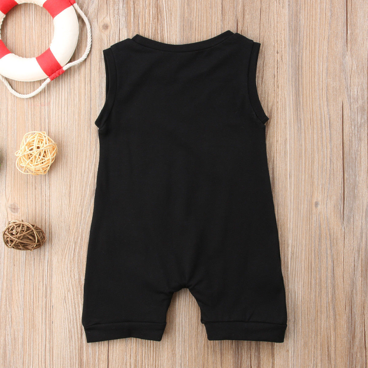 Brand Cute Toddler Baby Boys Girl Cotton Romper Sleeveless Jumpsuit Pocket Patchwork Outfits Kids Clothes Sunsuit Sets