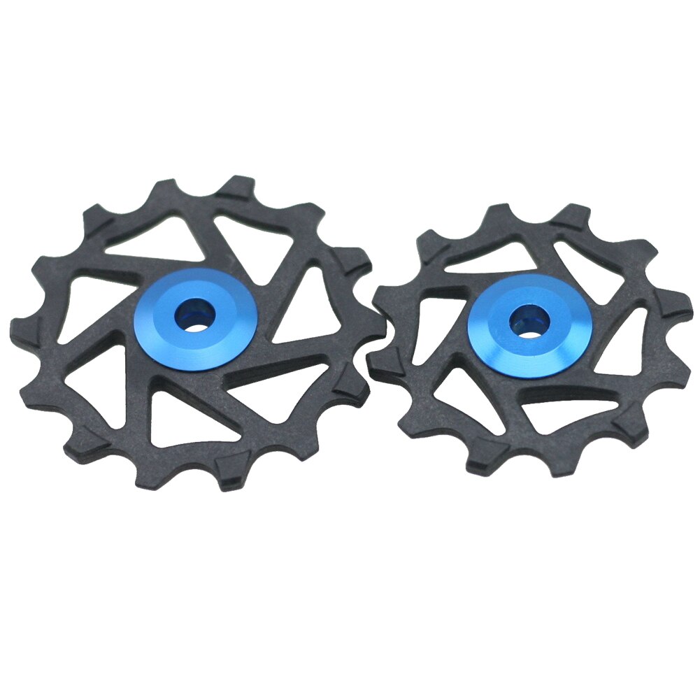 Rueda de polea de rodamiento de cerámica 12T 14T para Shimano XTR M9000 M980 M8000 piezas de repuesto para accesorios de bicicleta