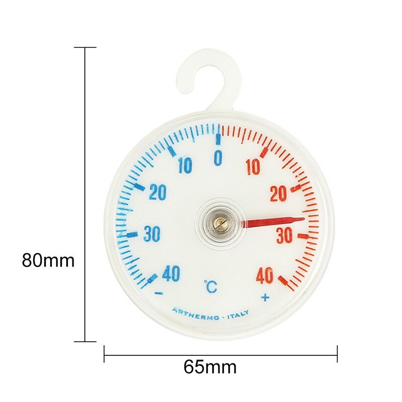 Indoor Dial Thermometer Outdoor Window Wall Temperature Gauge for Greenhouse Garden Home Temperature Monitor for household
