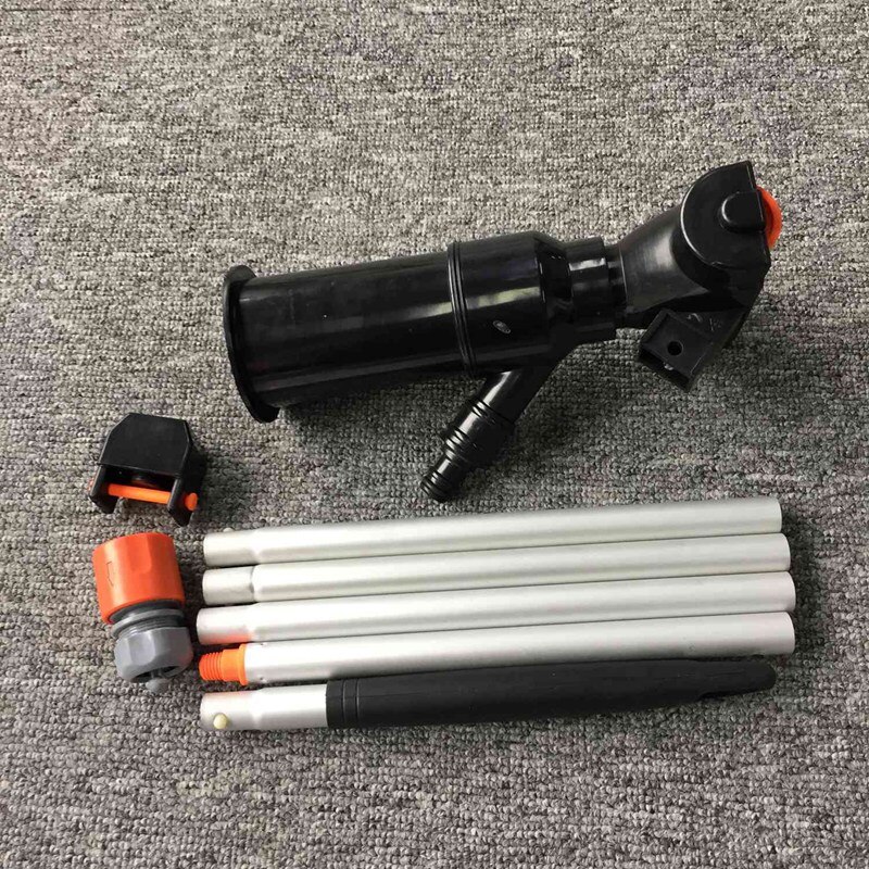 Pool Vacuum Cleaner Portable for Swimming Pool Pond Vacuum Jet 5 Pole Sections Detachable Cleaning Tools