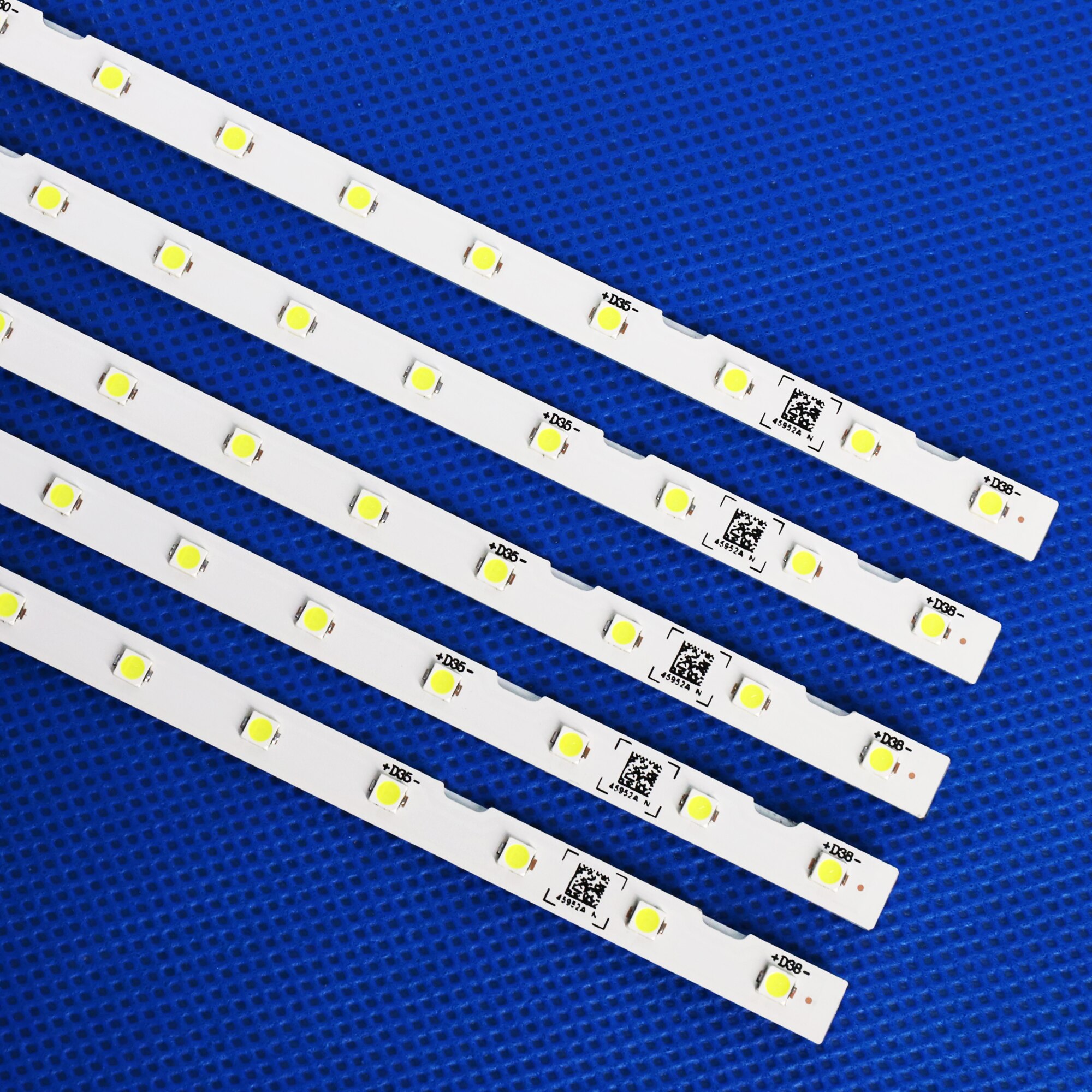 Led tv-bånd til samsung  un50 nu 6900 un50 nu 6300 un50 nu 6950 un50 nu 7090 un50 nu 7100 un50 nu 710d led barer baggrundslys strips line linealer