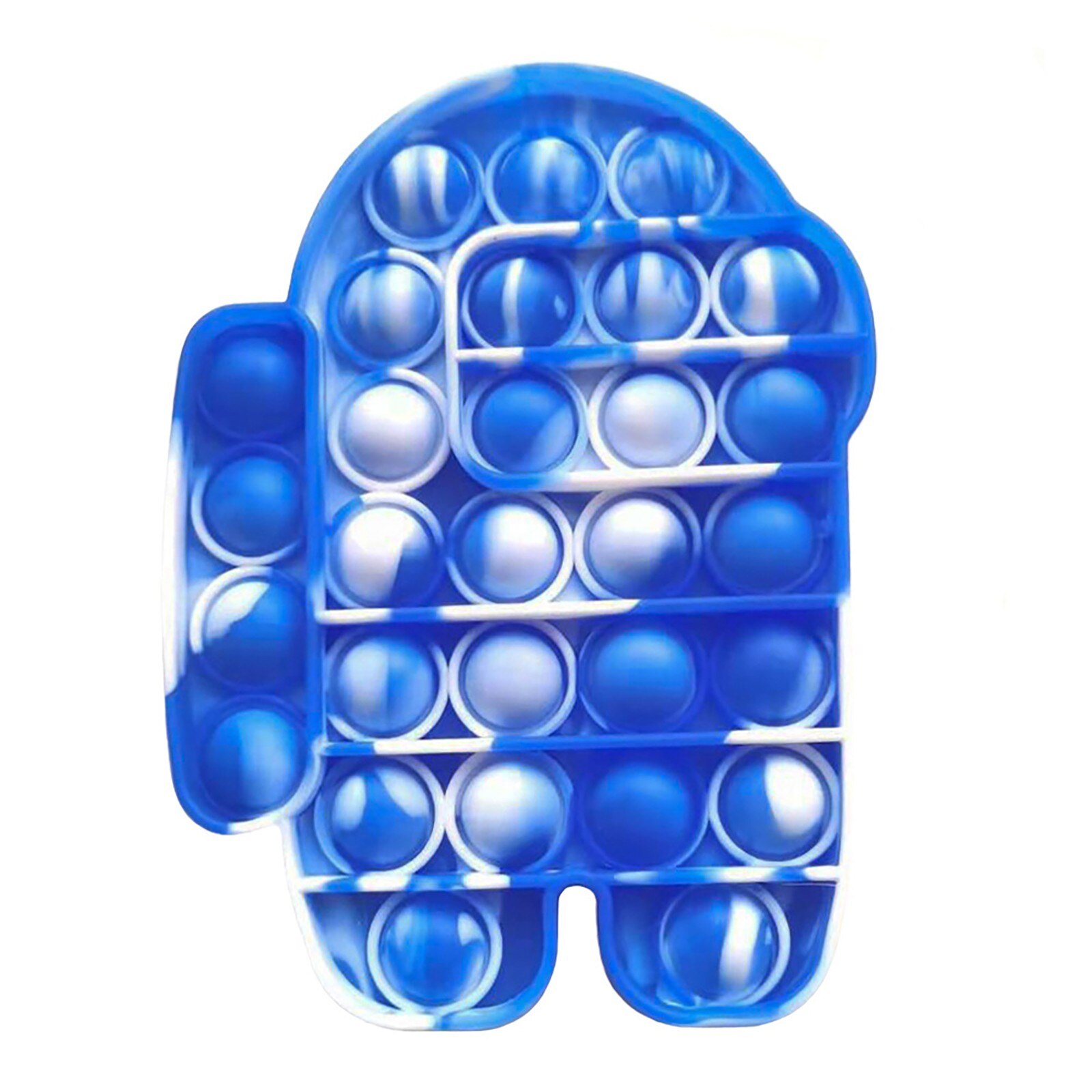 Push Pops Bubble Sensory Toy Autism Special Needs Stress Reliever Helps Relieve Stress and Increase Focus Soft Squeeze Kid Toys: F