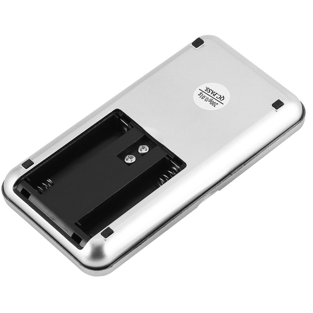 Mini Digital Pocket Scale 200g 0.01g Precision g/tl/oz/ct/gn Weight Measuring for Kitchen Jewellery Gold Tare Weighing