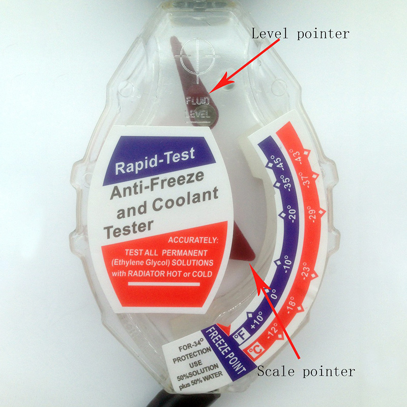 Battery Antifreeze Tester Anti-freeze Coolant Rapid Tester 6 V 12 V 24 V TD326