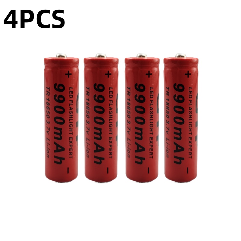 Batteria ricaricabile agli ioni di litio 18650 da 3,7 V Ampia compatibilità con torce elettriche, power bank e gadget portatili Alta qualità e durevole: MULTI