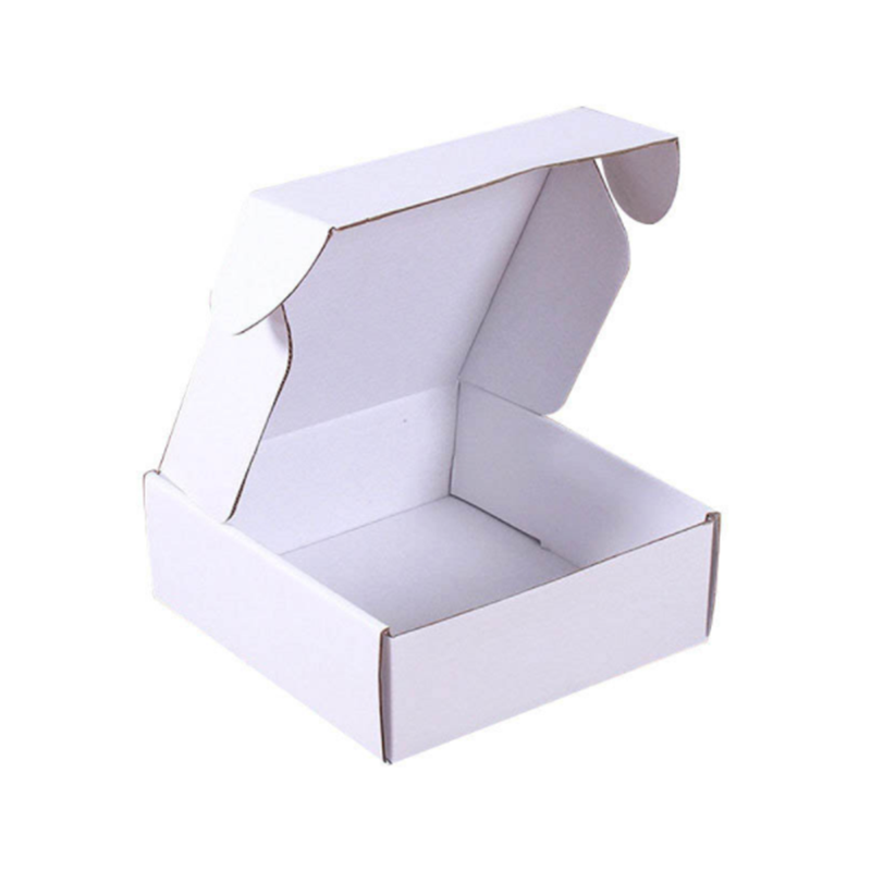 10pcs/lot White Corrugated Box Aircraft Carton Packing Box Postal Express Package Box for Business