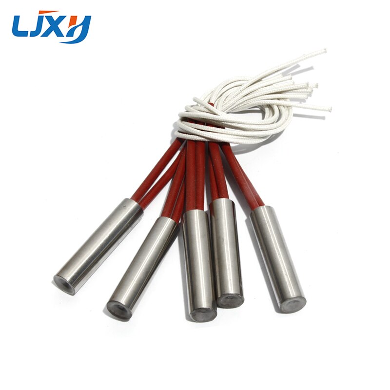 LJXH 2PCS 10mm 30~70mm Tubular 304SUS Single-End Heater Cylindrical Electric Heating Pipe 110V/220V/380V 90W/120W/150W/200W/210W