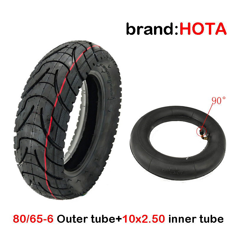 Hochwertiger Reifen 80 / 65-6 Außen reifens ch lauch Hota 10x3,0 Gummi rad 10 Zoll Reifen für Null 10x Elektro roller: HIMMELBLAU