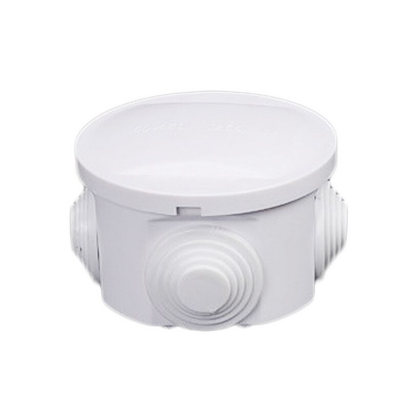1Pcs ABS Plastic IP65 Waterproof DIY Outdoor Indoor Universal Electrical Project Enclosure Connection Cable Branch Junction Box: 50x50mm