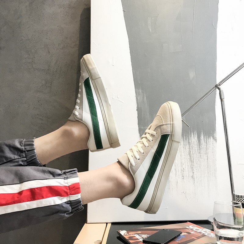 DILICHAN Style Spring MEN'S SHOES Summer Casual Versatile White Shoes Sneakers Social Lively Fella Summer Trendy Shoes