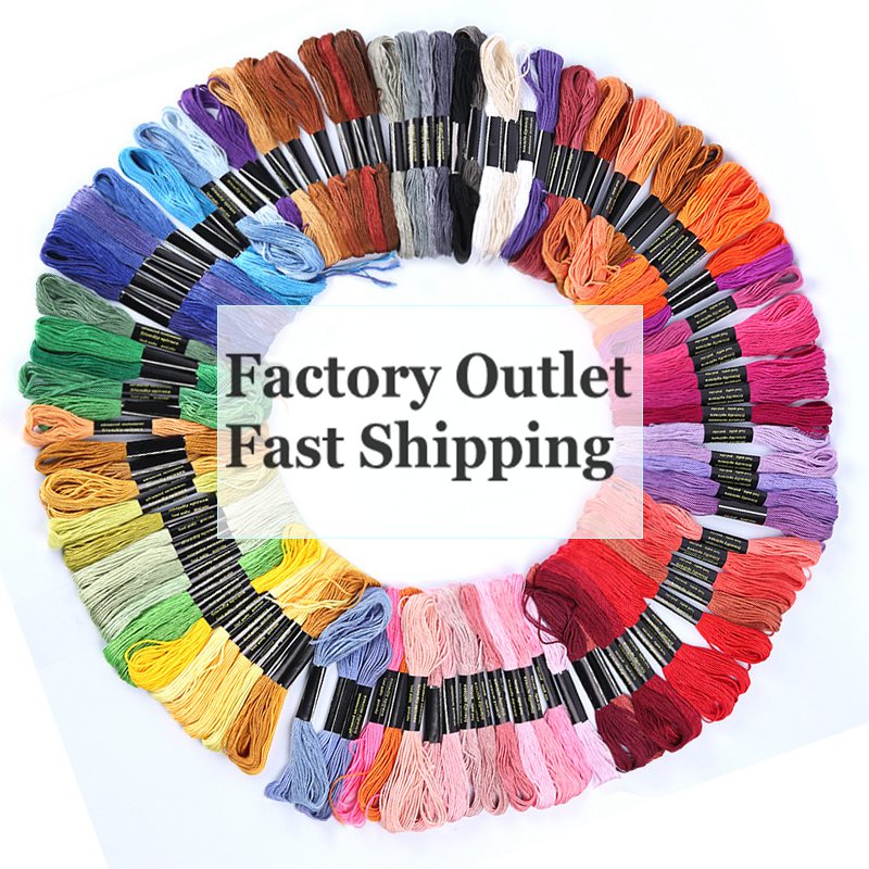 Zestaw nici robić haftowania nici bawełniane nici nici dziewiarskie nici szydełkowe nici akcesoria robić haftu przyrządy robić szycia