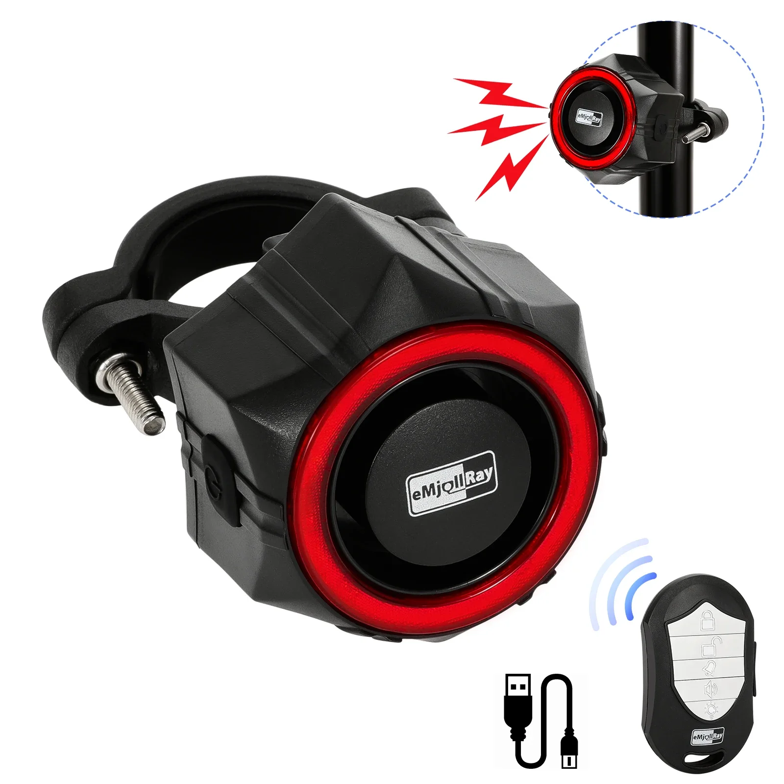 Anti-Theft Alarm System For Shimano 6870 9070 8050 8070 XT XTR SM-BCR1/BCR2 E-Bike Wireless Remote Controller Key Module Horn