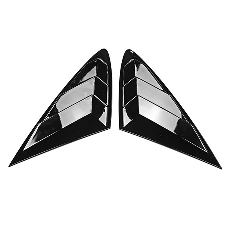 Car Rear Window Louver Shutter Cover Trim for Hyundai Sonata DN8 Window Side Vent Trim