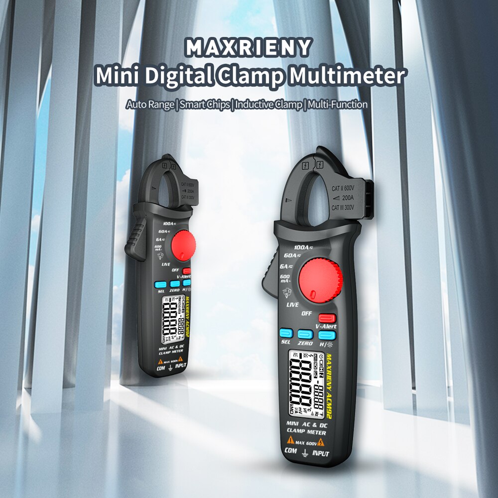ACM92 0 1mA DC AC Clamp Meter True RMS 6000 Counts Grandado acm92-0-1ma-dc-ac-clamp-meter-true-rms-6000-counts-grandado