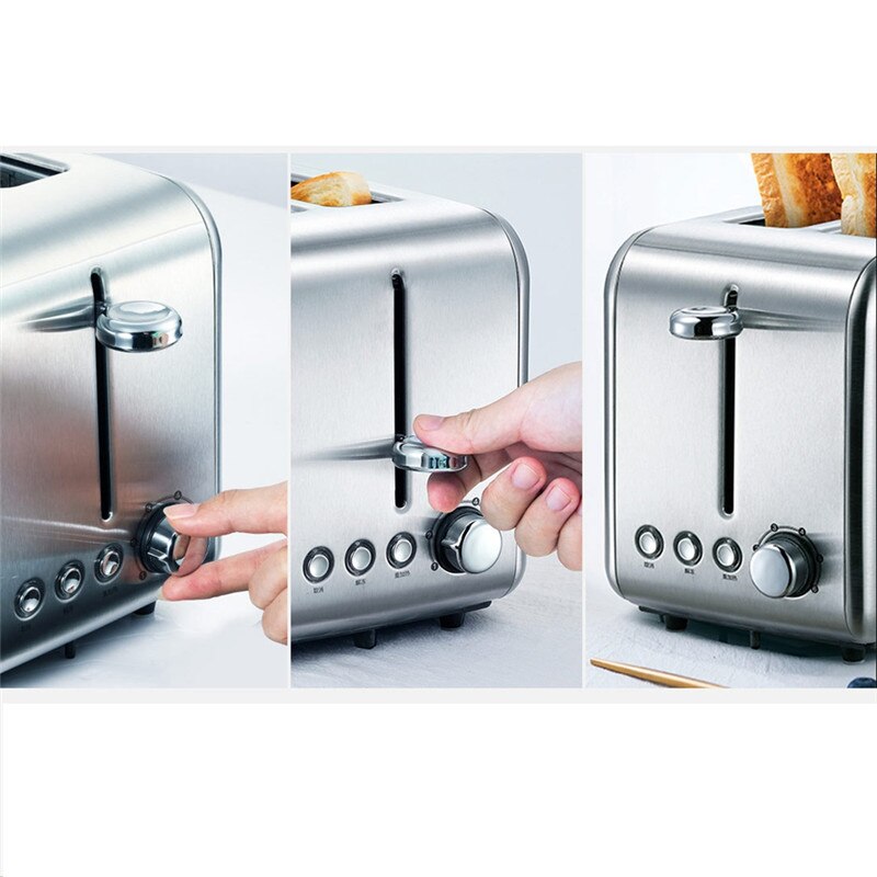 Youpin deerma elektrischer brotbackautomat aus edelstahl, haushaltsbackgerät, frühstücksgerät, küchen-toast-sandwichgrill