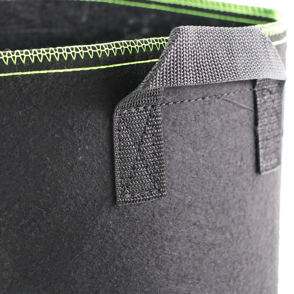 1-200 Gallon Breathable Plant Grow Bag Garden Growing Tree Pots Vegetable Potato Strawberry Planter Nonwoven Fabric Planting Pot