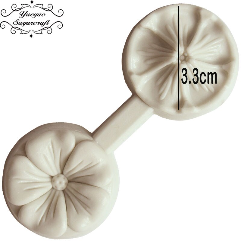 Yueyue sugarcraft kukka silikonimuotti kakun koristelu työkalut confeitaria moldes de silikoni fondant kakku muotti