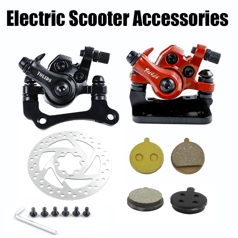 Scooter eléctrico KUGOOM4 de 8/10 pulgadas, varias piezas de repuesto de mantenimiento, herramientas, discos de freno, manillares de freno, pinzas de freno de disco