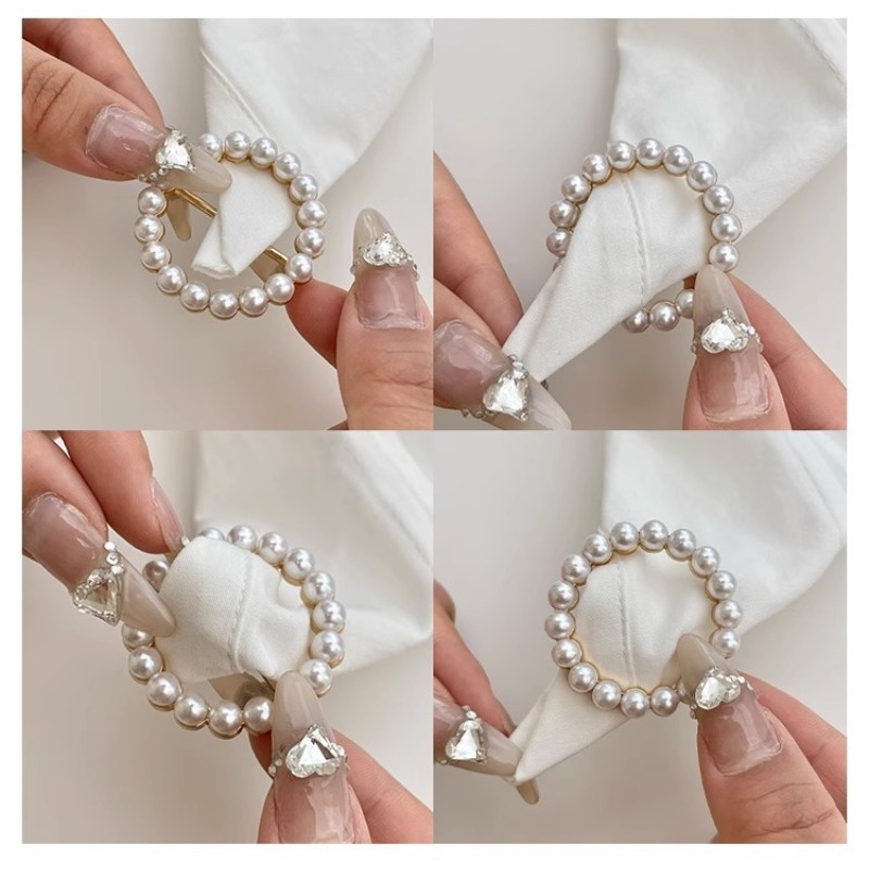 Anneau en métal bouton de taille écharpe bouton ourlet d'angle taille broches nouées femmes T-shirt boucle fixe fille décor accessoires