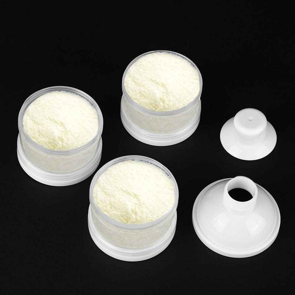 Portable Milk Powder Formula Dispenser 3 Grid Portable Milk Powder Formula Dispense Detachable Container Storage Feeding Box