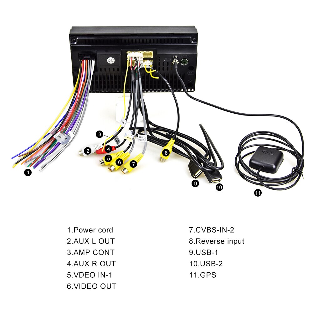 Podofo USB2.0 4Pin 6PIN USB Adapter Android Car Radio Data Charge Cable Adapter For Ford Toyota Nissan Volkswagen Skoda Lada