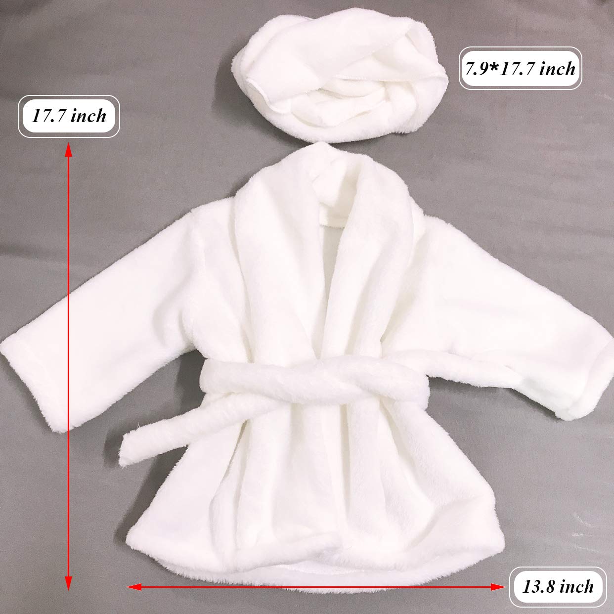 Neonato fotografia puntelli fotografici Costume accappatoi asciugamano da bagno coperta Baby Wrap servizio fotografico accessori da Studio per ragazzo ragazza