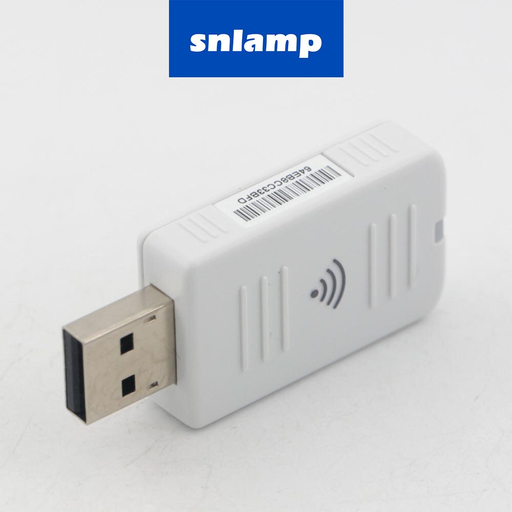 Projektorer trådløs adapter elpap 07 v12 h 418 p 12 wn7512 bep til trådløst wifi usb lan adapter 802.11b/ g/nf/s passer til projecto