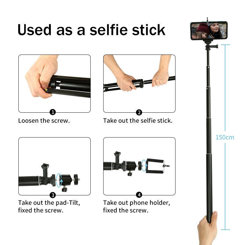 26cm anel de luz com tripé suporte fotografia lâmpada youtuber ao vivo photo studio circular lâmpada led selfie profissional luz anel