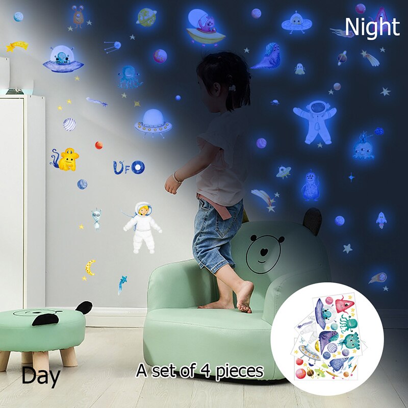 Glow In The Dark Stickers Moon