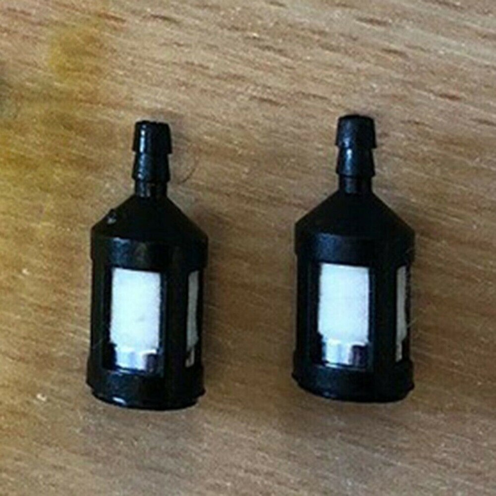 2 Sets Benzine Brandstof Pijp Lijn Slang Buis Filter Strimmer-Chainsaw Vervanging Tool Brandstof Buis + Filter Zowel De buis En Filter In Staat