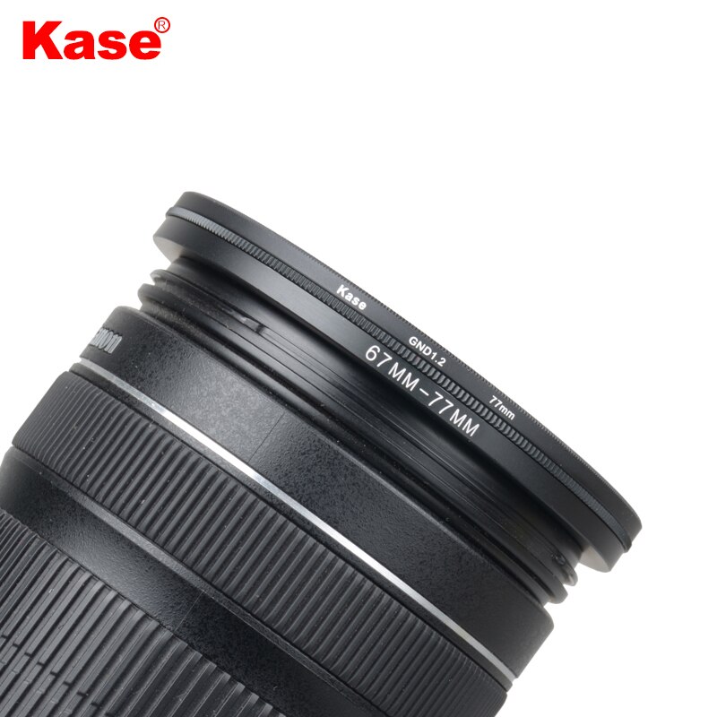 Kase 77Mm Step-Up Adapter Ring (49-77Mm/52-77Mm/55-77Mm/58-77Mm/62-77Mm/67-72Mm/67-77Mm/67-77Mm/72-77Mm)