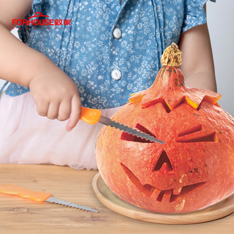 13PCS Halloween Pumpkin Carving Kit Cutter Pumpkin Corercs Melon Fruit Kitchen Cutter Child Cut Pumpkin Tool Decoration Tool