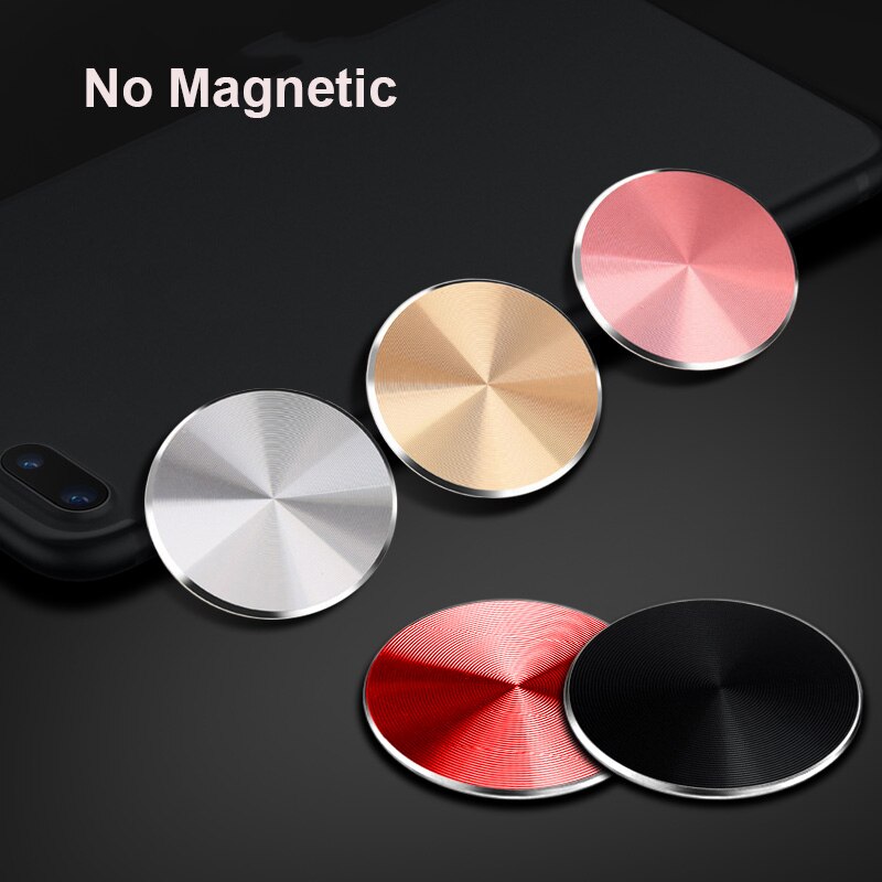 Nowy iphone naklejka metalowa płyta dysk żelazny arkusz magnes uchwyt na telefon komórkowy akcesoria do magnetycznych stojaków na telefon samochodowy