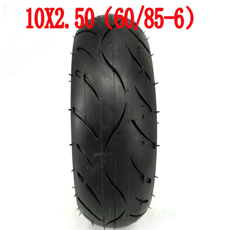 Pneu résistant à l'usure épaissi de 10x2.5 (60 / 85-6) Tubes intérieurs et 0uter pour Scooter électrique de 10 pouces