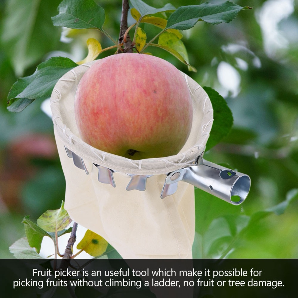 Fruit Picker Head Basket Fruit Picking Tools Fruits Catcher for Harvest Picking