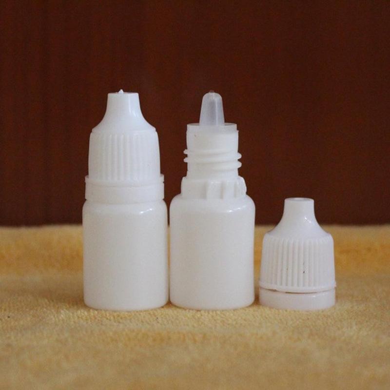 5/10/30 ml tomme plastikdråbeflasker til øjenvæske