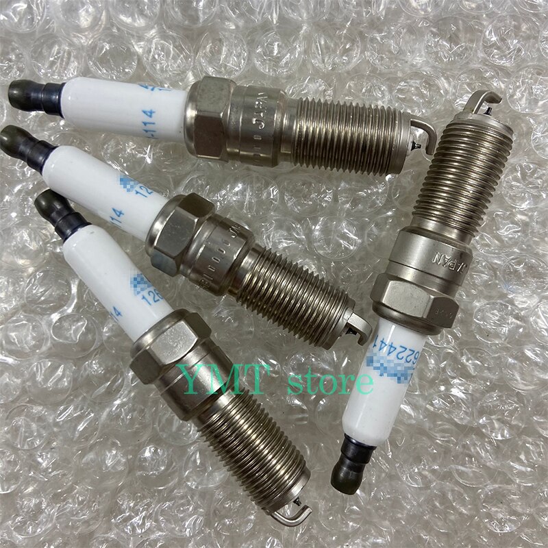 4PCS/Lot Iridium Spark Plugs Fit 12622441 For Cadillac Escalade Chevy Camaro Corvette GMC Car Plug 41-114