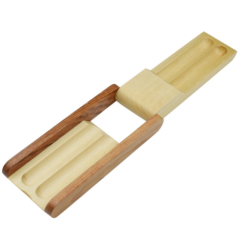 Pencil Case For 2 Pens From Nature Maple Wood Wooden Pen Box Pencilcase School Office Writing Materials Stationery