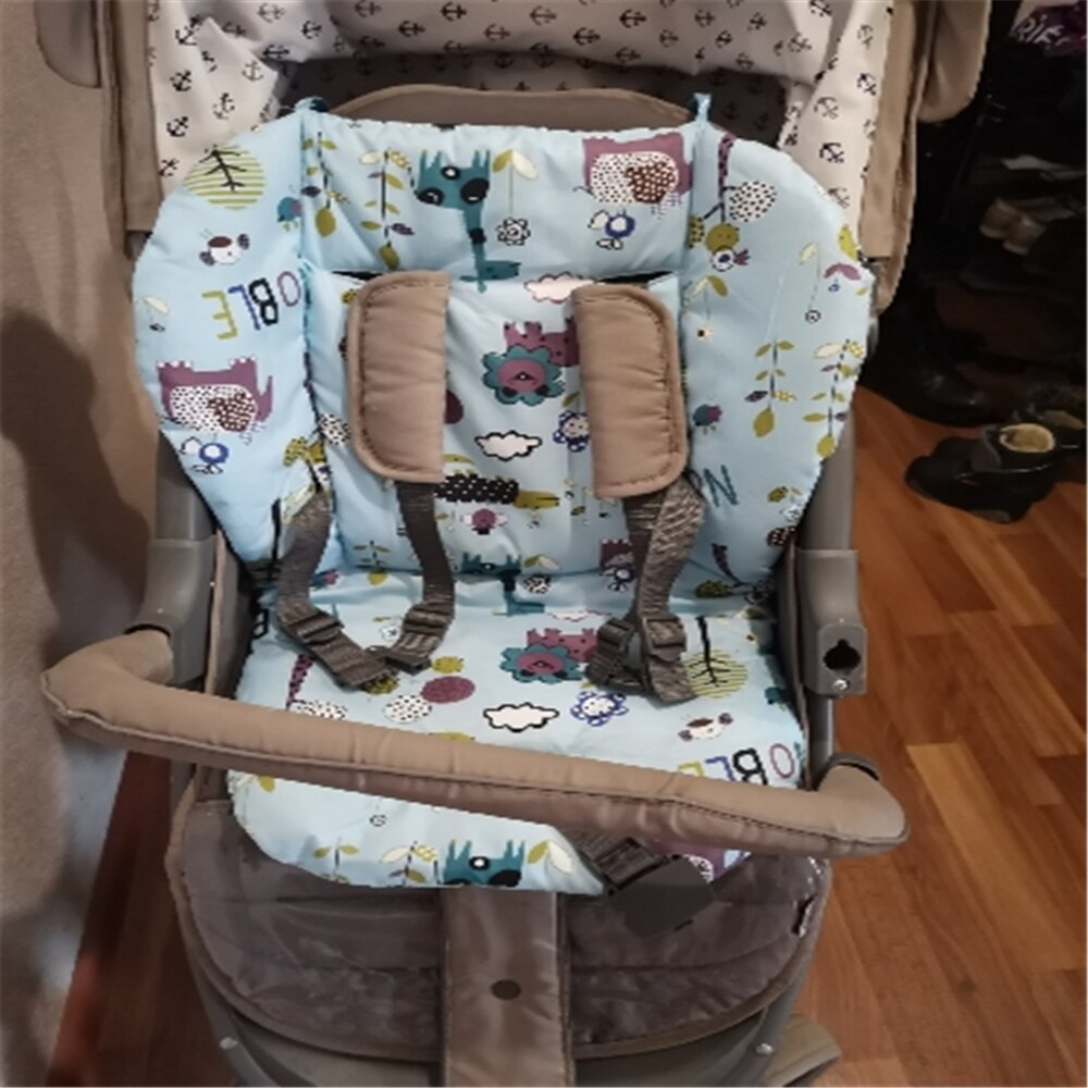 Baby Kids Kinderstoel Kussen Mat Booster Seats Kussen Mat Voeden Stoel Kussen Pad Wandelwagen Kussen Mat 100% Katoen