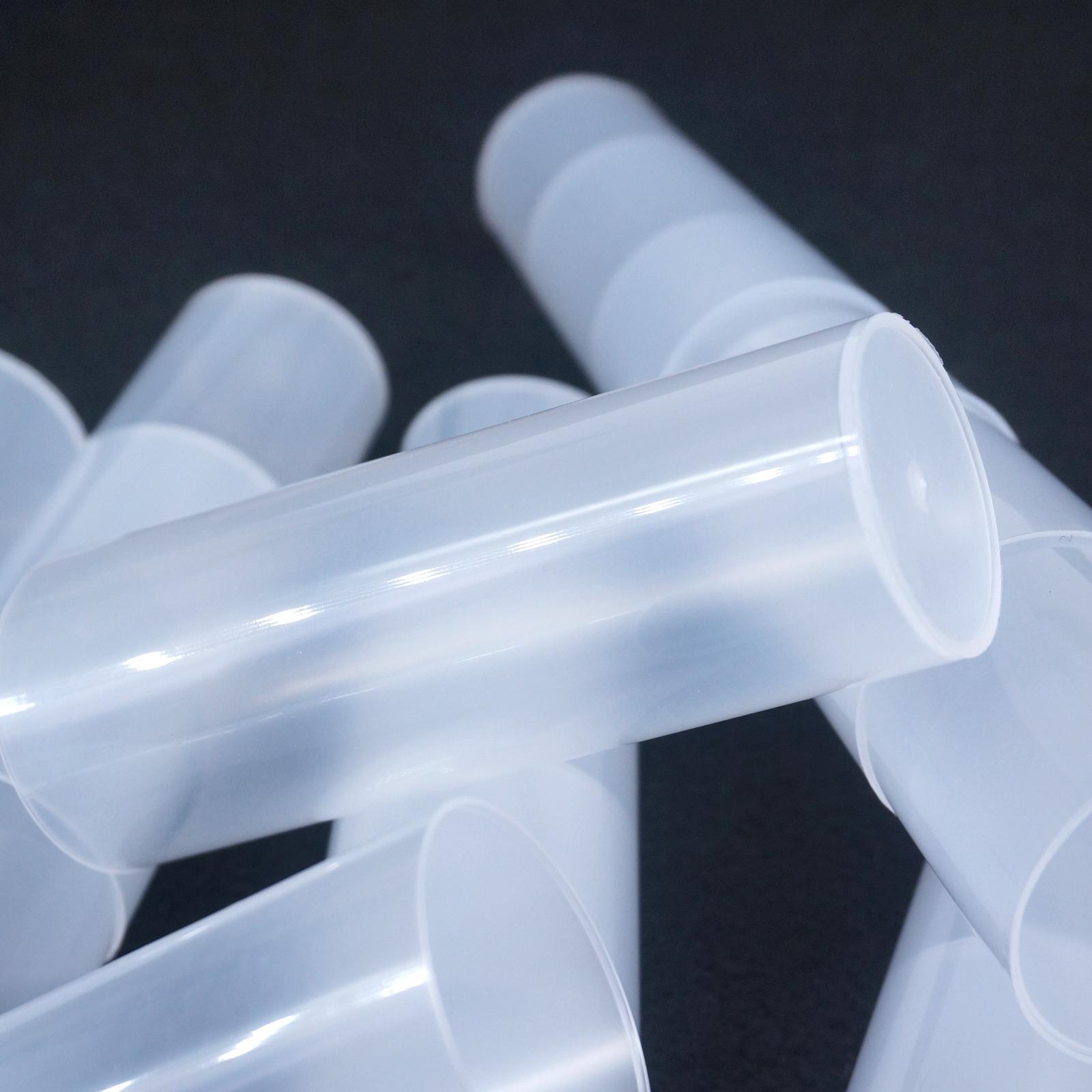 100PCS 100ml 38x105mm PP Flat Bottom Test Tube Drosophila Vials For Collecting