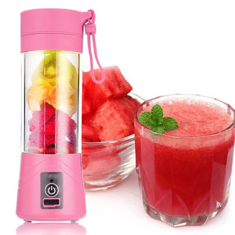Bärbar usb uppladdningsbar press juicepress verktyg hushåll juice flaska mini resa liten frukt pressmaskin handhållen juice kopp