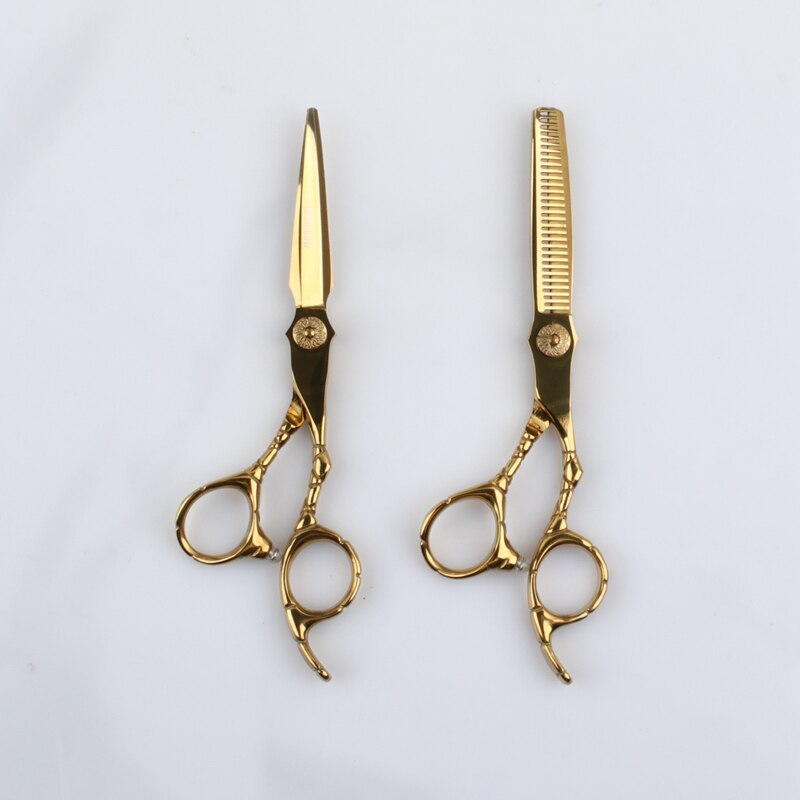Brainbow 6' Hair Scissors 6cr13 Super Hairdressing Barber Scissors Thinning Cutting Shears Haircut Hair Style Tools: set4-box