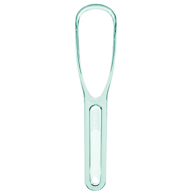 Tongue Cleaner Bad Breath Away Hand Scraper Brush Silica Handle Oral Hygiene Dental Care Cleaning